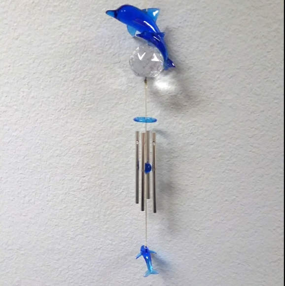 Dolphin wind chime.